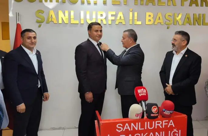 CHP Şanlıurfa Hilvan İlçe Başkanlığı'na Ali Ersoy Atandı