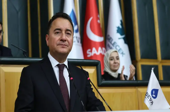 DEVA Partisi Genel Başkanı Ali Babacan:  “Bu ülkede ne iktidar ne ana muhalefet diyen milyonlarca insan var”