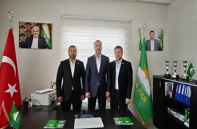 HÜDA PAR Siverek’te Bayrak Değişimi: Yeni Başkan Celal Öztürk Oldu!