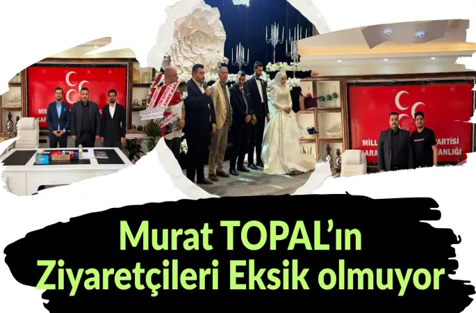 MHP Karaköprü İlçe Başkanı Av. Murat Topal Sahayı Boş Bırakmıyor!