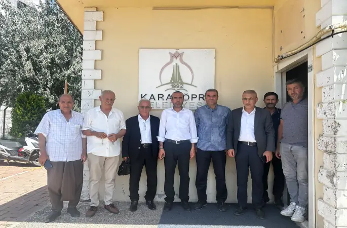 Milletvekili Ferit Şenyaşar’dan Karaköprü’de Ziyaret Turu