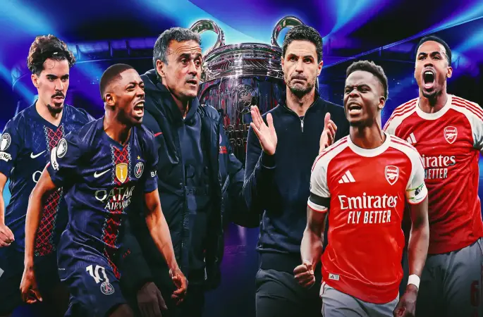 ŞAMPİYONLAR LİGİ'NDE DEV FİNAL: PSG, NEFES KESEN MAÇTA ARSENAL'I DEVİREREK ÜST ÜSTE İKİNCİ KEZ AVRUPA'NIN EN BÜYÜĞÜ OLDU!