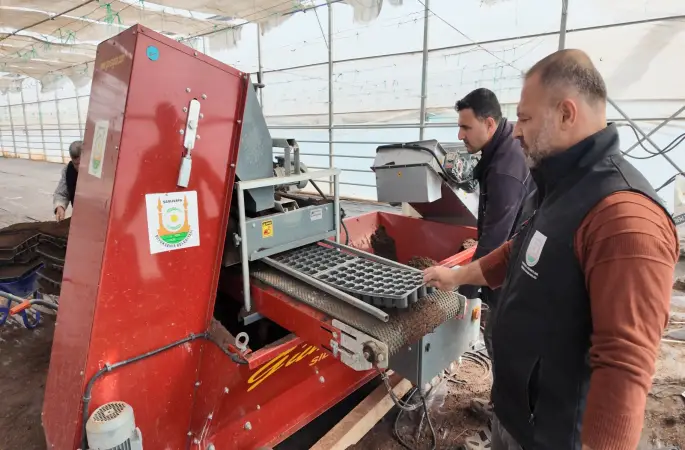 ŞANLIURFA BÜYÜKŞEHİR BELEDİYESİ 1 MİLYON FİDE ÜRETİYOR