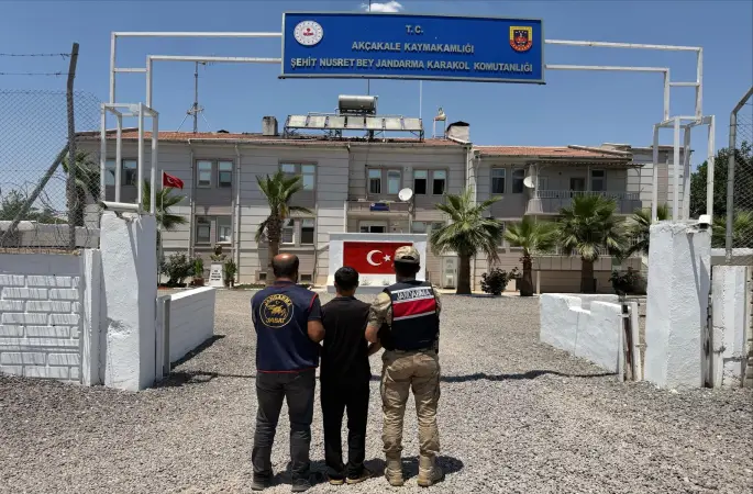 Şanlıurfa’da 13 Yıl Hapis Cezası Bulunan Firari Akçakale’de Yakalandı