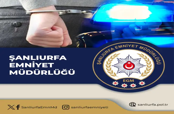 Şanlıurfa’da Firarilere Darbe: İki İlçede Dev Operasyon!