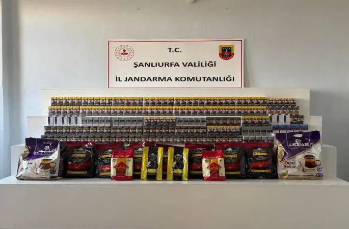Şanlıurfa'da Kaçakçılık Operasyonu: Çok Sayıda Malzeme Ele Geçirildi, 11 Gözaltı!