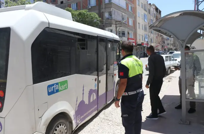 ŞANLIURFA'DA KLİMASIZ OTOBÜSE GEÇİT YOK!