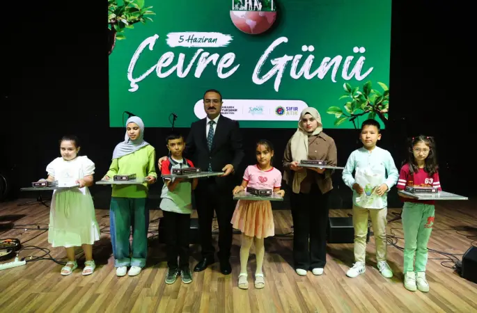 ŞANLIURFA’DA MİNİKLERE ÇEVRE BİLİNCİ AŞILANDI