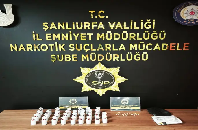Şanlıurfa'da Narkotik Operasyonu: 3 Tutuklama