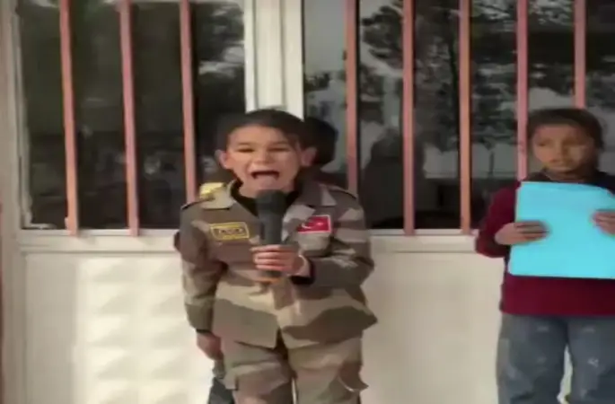 Şanlıurfa’da Öğrencinin Okuduğu İstiklal Marşı Büyük Beğeni Topladı