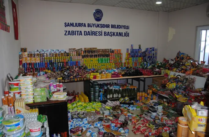 ŞANLIURFA’DA ZEHİR SAÇAN GIDALARA OPERASYON