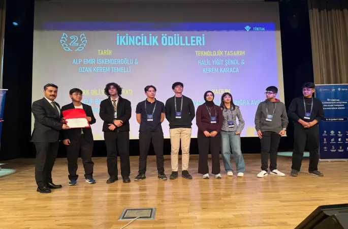 SİVAS TÜBİTAK ‘DA ÖDÜLE DOYMUYOR…