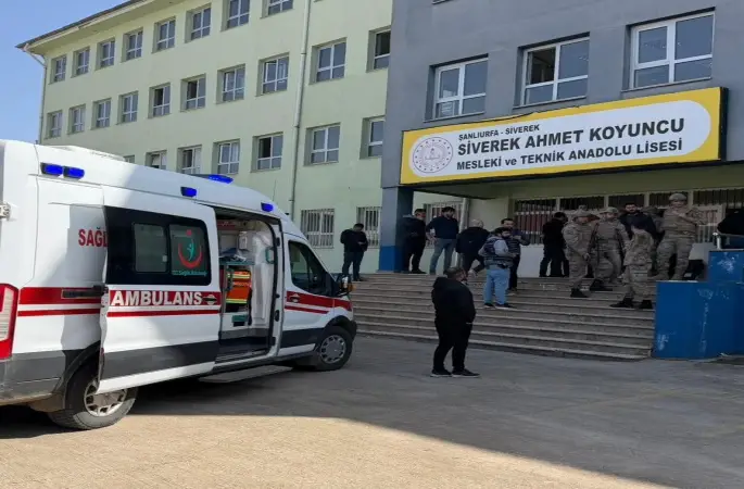 Siverek'te liseye silahlı baskın! Çok sayıda yaralı var