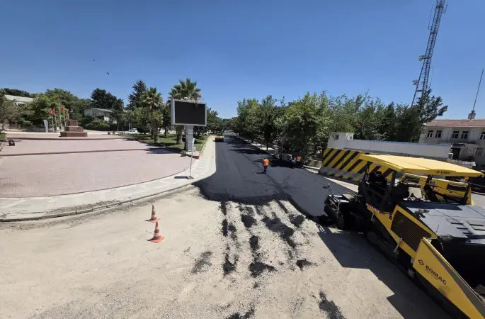 SİVEREK'TE YOLLAR YENİLENİYOR, ULAŞIM KONFORU ARTIYOR