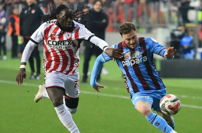 Trabzonspor, Samsun’da Penaltılarla Yarı Finale Yükseldi