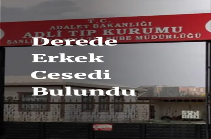 Viranşehir’de Derede Erkek Cesedi Bulundu