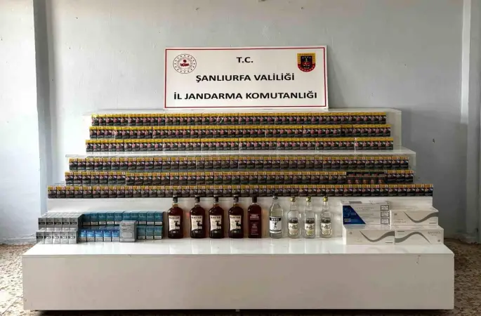 Viranşehir'de Jandarmadan Kaçakçılara Şok Darbe: 14 Gözaltı!