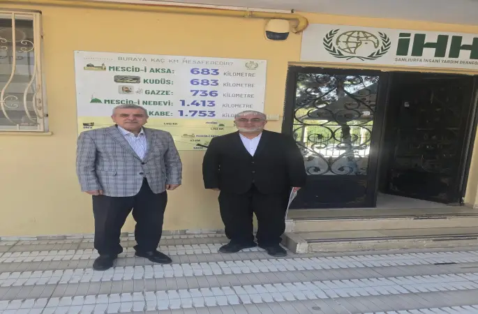 Zeynel Abidin Beyazgül’den İHH Şanlıurfa Şubesi’ne Ziyaret