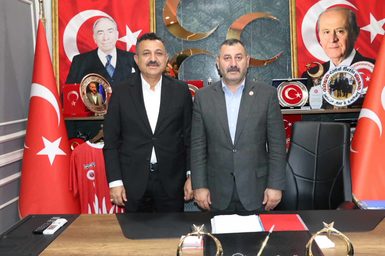 AK Parti Şanlıurfa Milletvekili Hikmet Başak’tan İl Başkanı Osman Mutlu’ya Ziyaret - 1