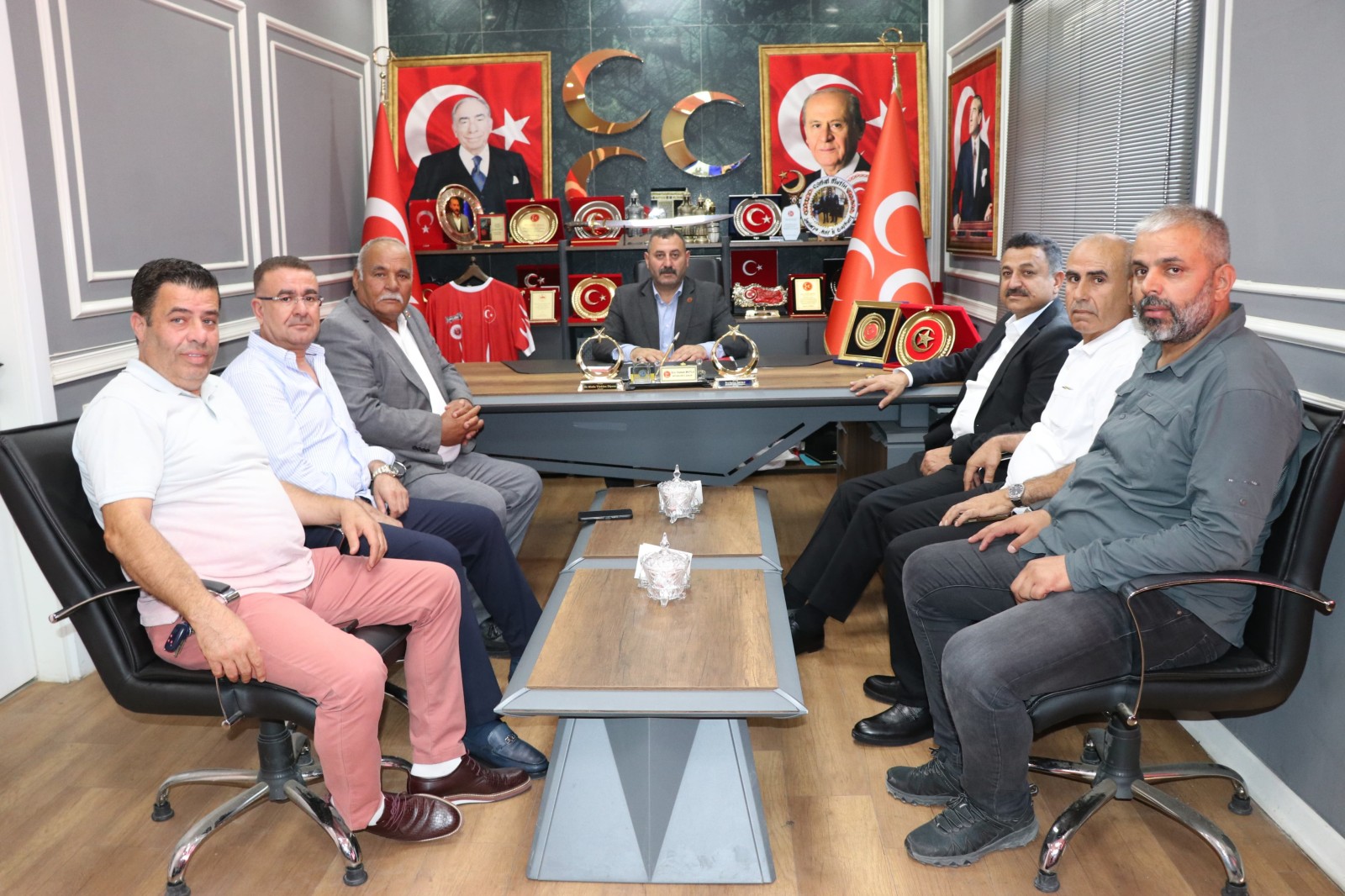 AK Parti Şanlıurfa Milletvekili Hikmet Başak’tan İl Başkanı Osman Mutlu’ya Ziyaret - 2