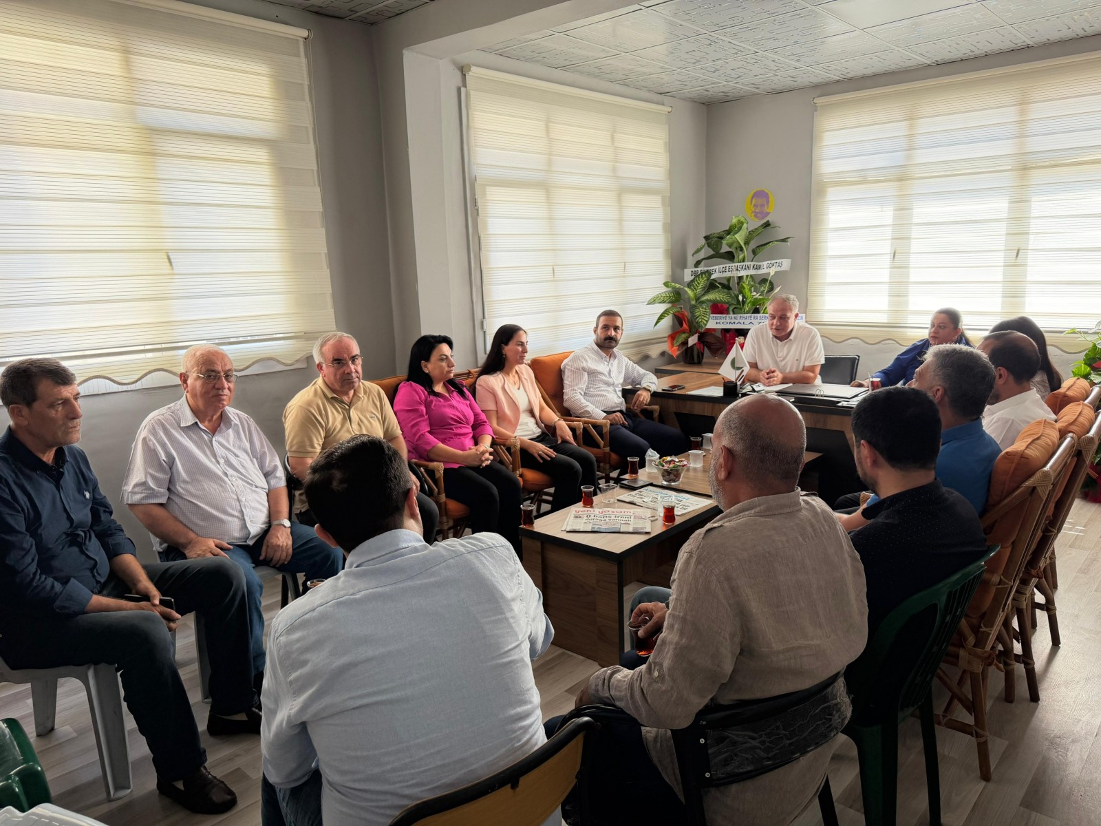 DEM Parti’den DBP Şanlıurfa İl Örgütü’ne Ziyaret: “Mücadelemize Güç Katacak” - 3