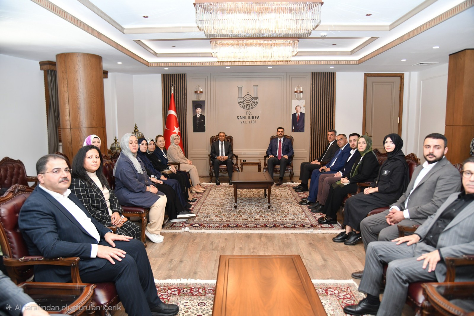 AK Parti Heyetinden Şanlıurfa Valisi Hasan Şıldak'a Ziyaret - 1