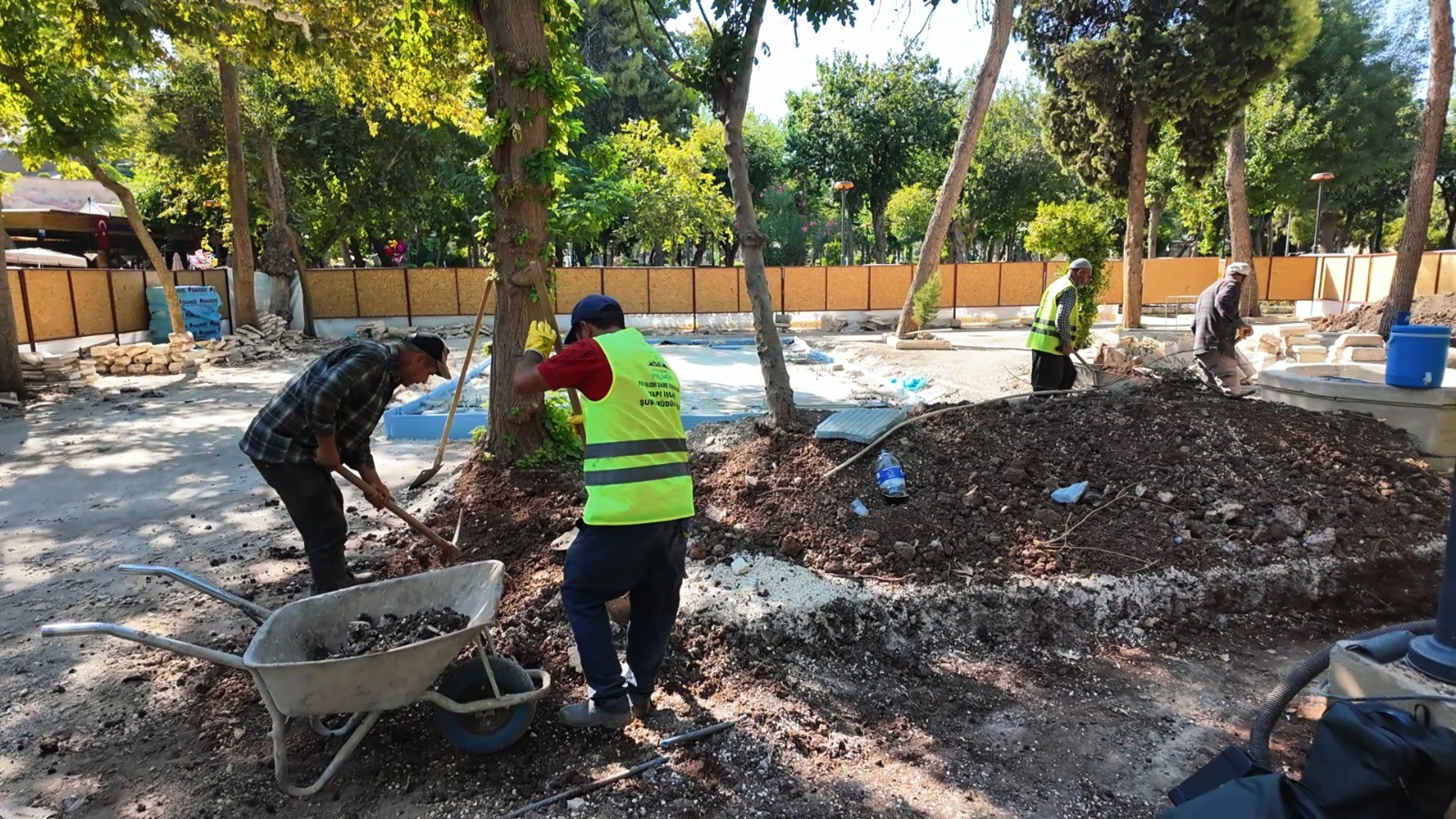 AYNZELİHA ÇAY BAHÇESİ YENİLENİYOR - 3