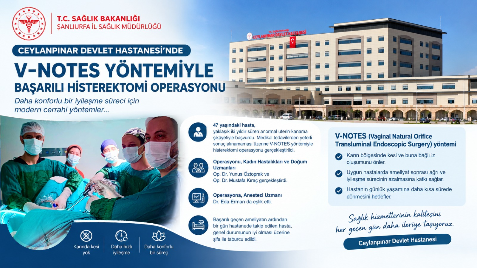 Ceylanpınar Devlet Hastanesi’nde Yenilik Devam Ediyor. - 2
