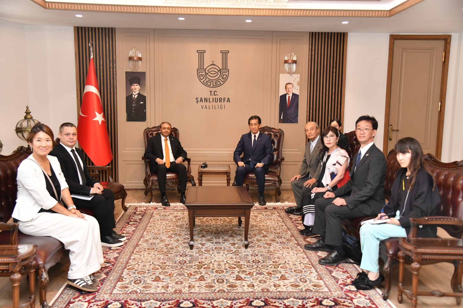 Japonya Heyetinden Vali Hasan Şıldak’a Ziyaret - 1