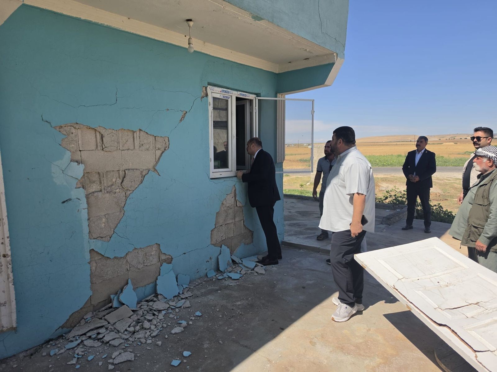 Başkan Gülpınar Deprem Bölgesinde İncelemelerde Bulundu - 3