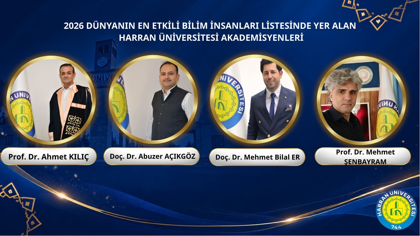 Harran Üniversitesinden Dünya Çapında Bilim Başarısı: 17 Akademisyen - 2