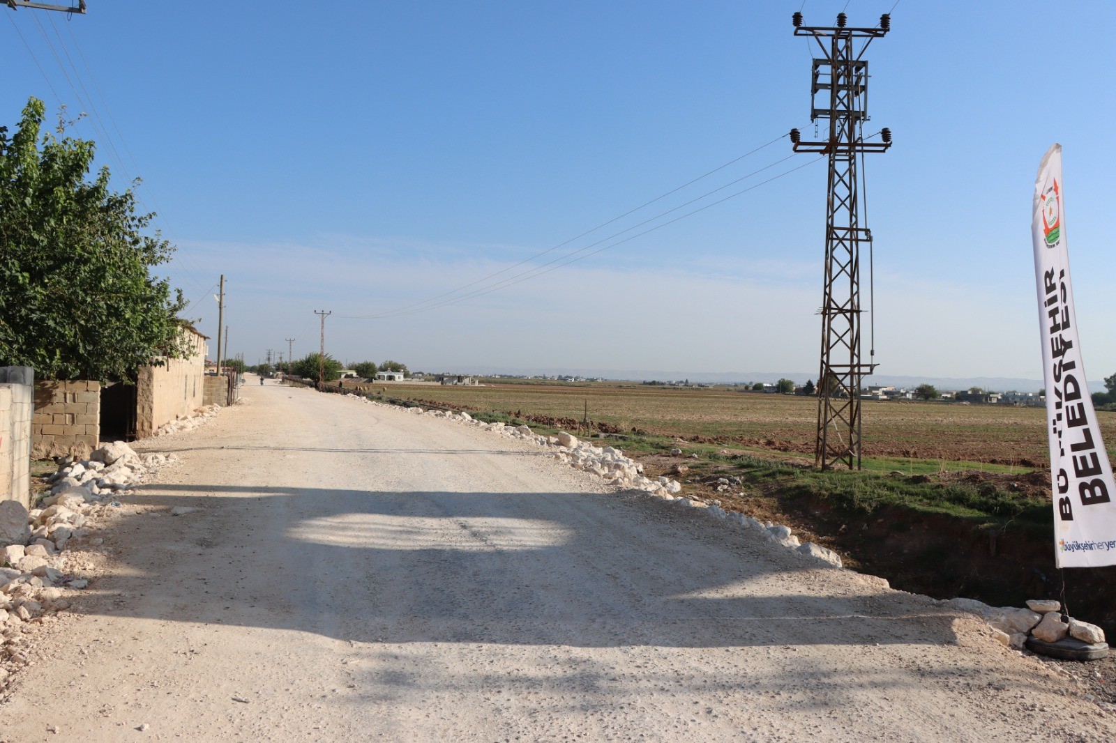 Harran’da 10 Kilometrelik Grup Yolunda Yoğun Mesai - 6