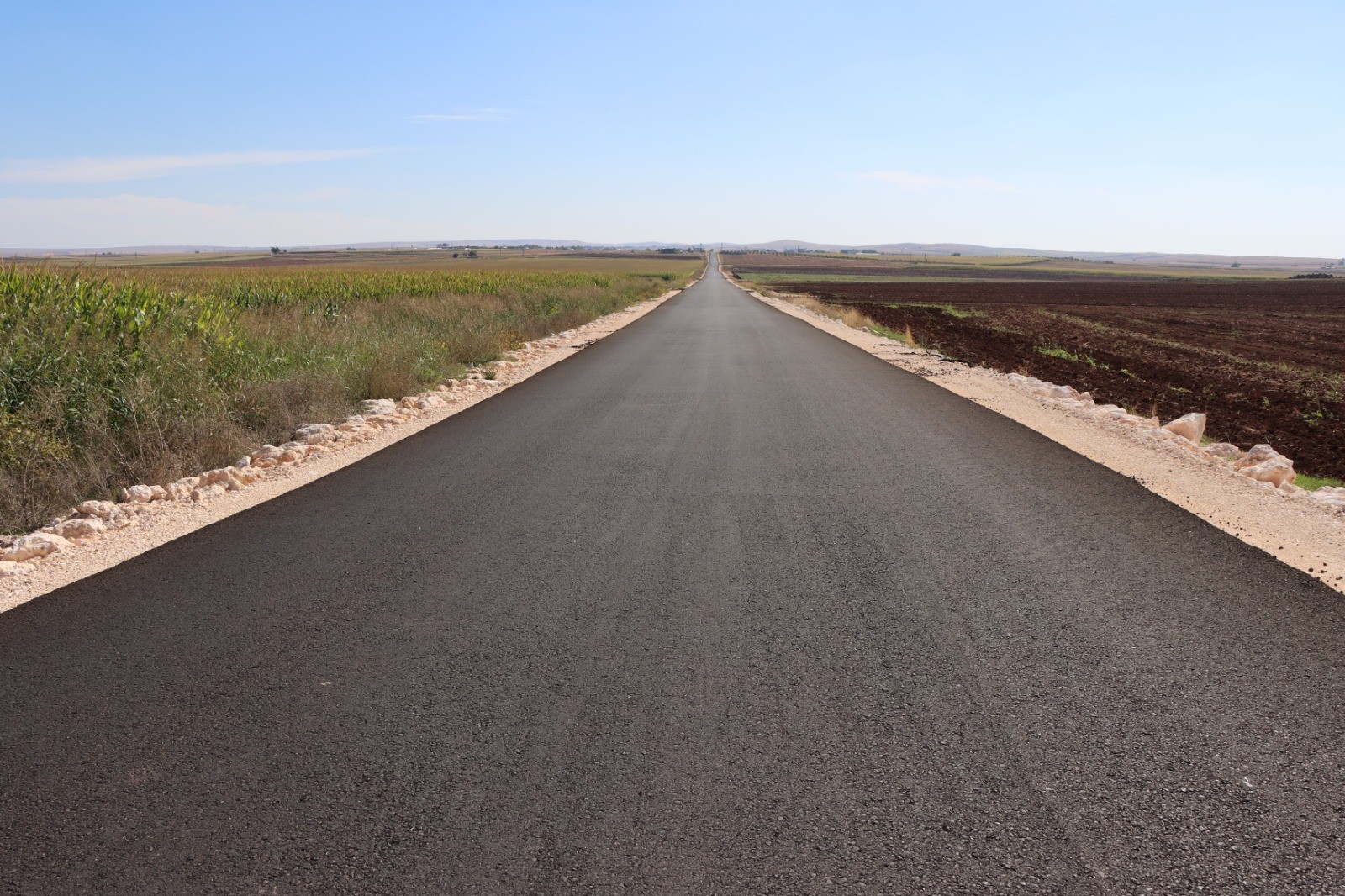 Şanlıurfa’da 4 İlçeyi Bağlayan Yol Yenileniyor - 5