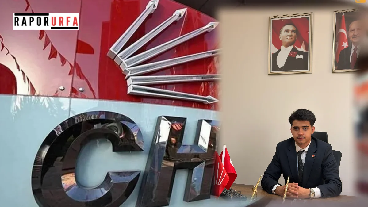 CHP Şanlıurfa İl Gençlik Kolları Başkanlığı’na Hasan Fırat Bayhan Atandı