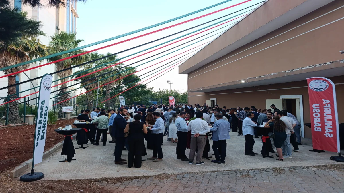 Şanlıurfa Barosu Avukatları Yeni Adli Yılı Kokteylle Karşıladı