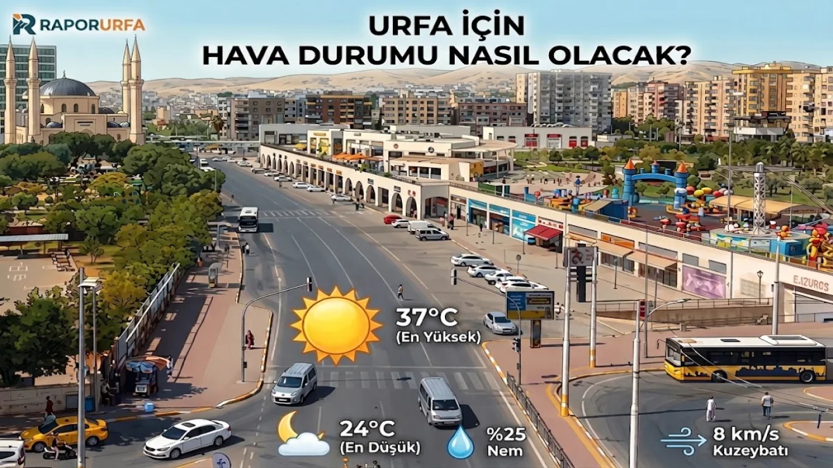 ŞANLIURFA’DA BUGÜN HAVA NASIL OLACAK?