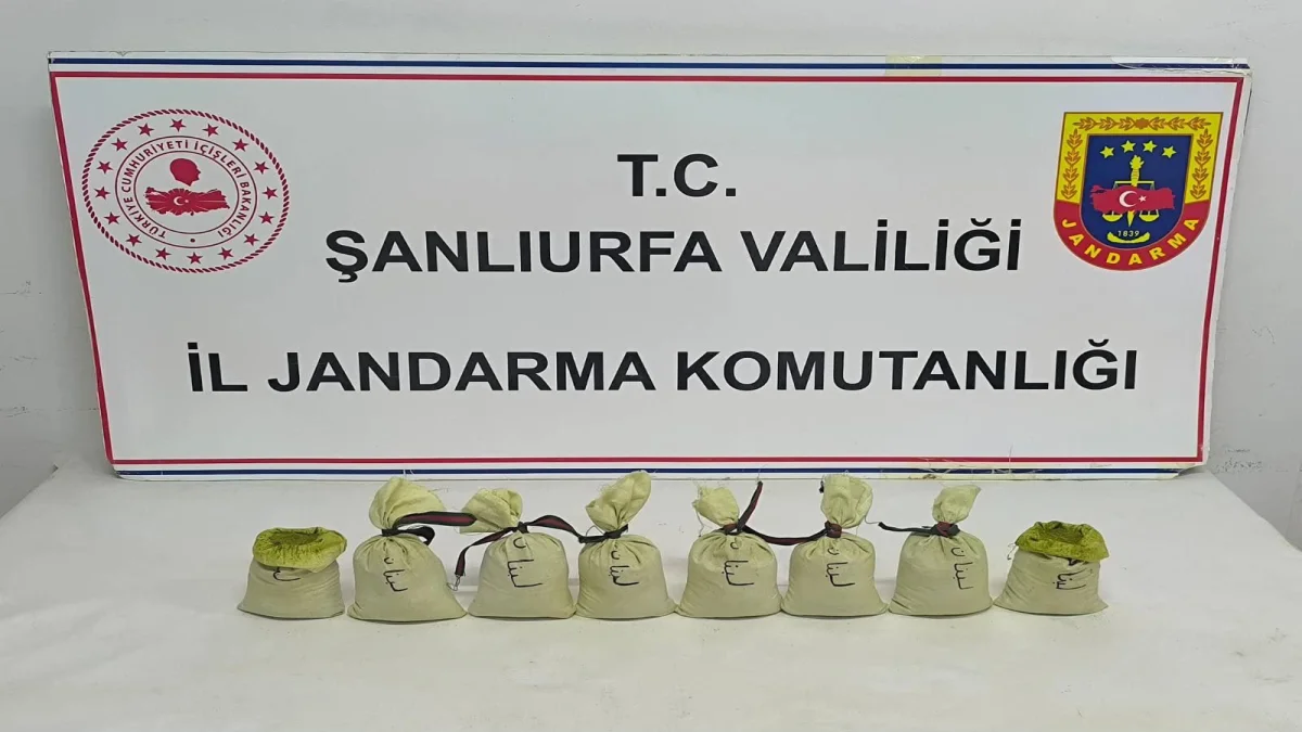 Suruç'ta Jandarmadan Uyuşturucu Operasyonu: 2 Kilo Esrar Ele Geçirildi!