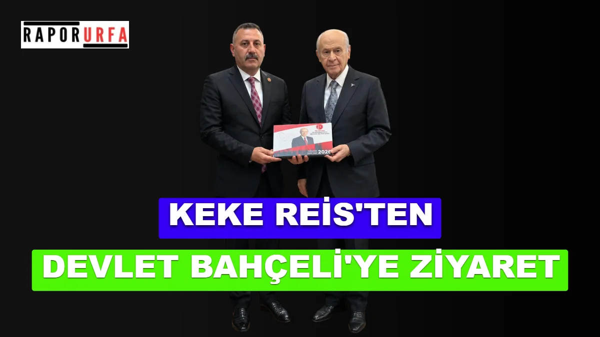 MHP Şanlıurfa İl Başkanı Osman Mutlu’dan Genel Başkan Devlet Bahçeli’ye Ziyaret
