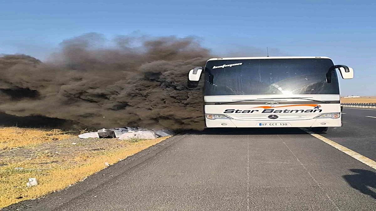 Şanlıurfa Otoyolunda Dehşet Dakikaları