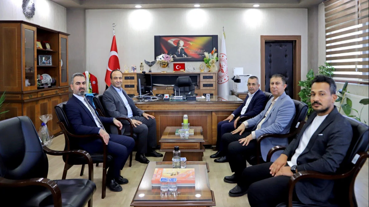 Malatya'lı Vekilden Malatya'lı İl Sağlık Müdürü Erhan Berk’e Ziyaret