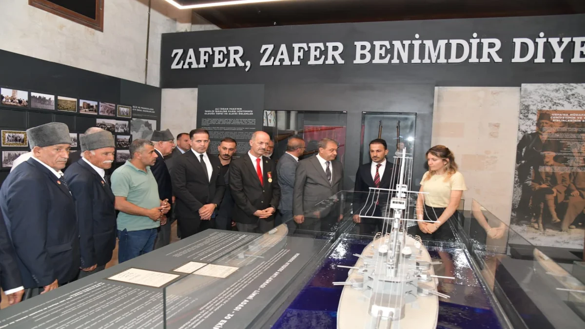 Kurtuluş Müzesinin ilk ziyaretçileri şehit aileleri ve gaziler