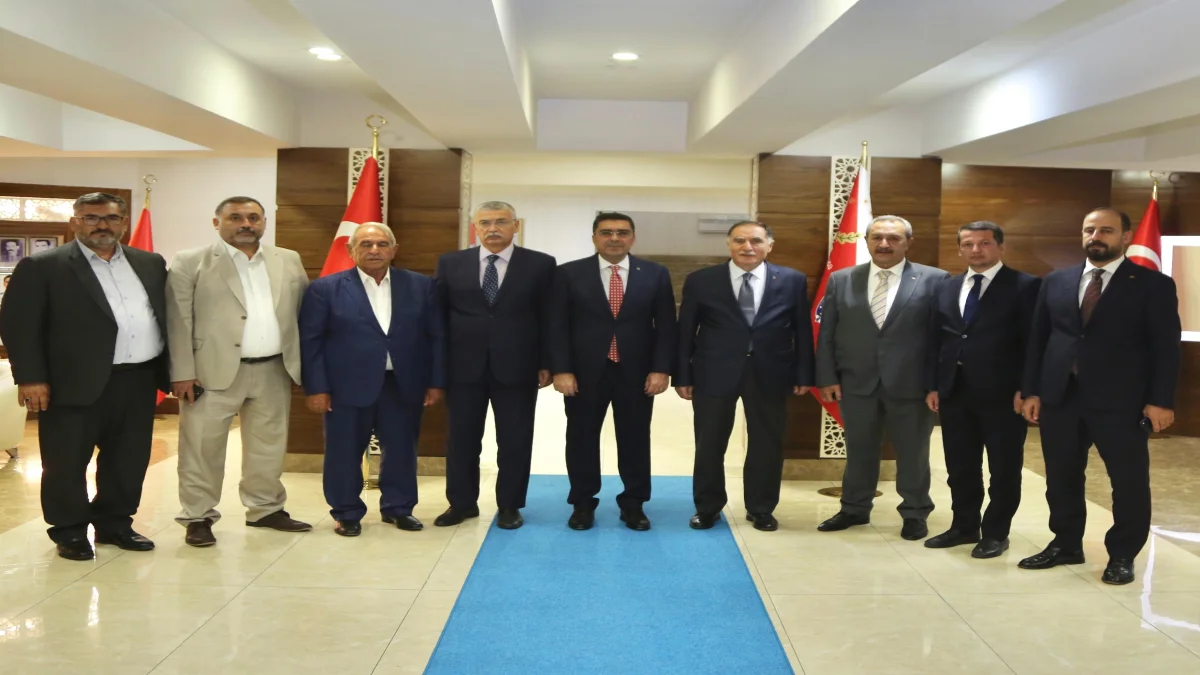Güvenç ve Malkoç’tan Emniyet Müdürü Atilla Aksoy’a ziyaret