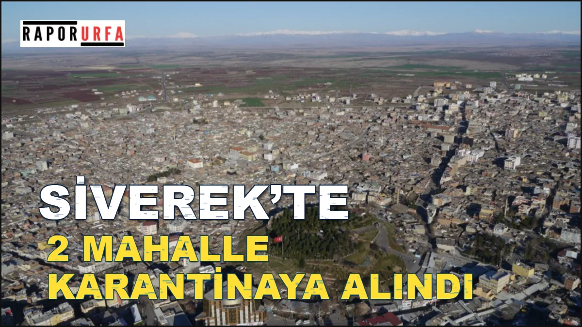 Siverek’te Kuduz Şüphesi Nedeniyle 2 Mahalle Karantinaya Alındı