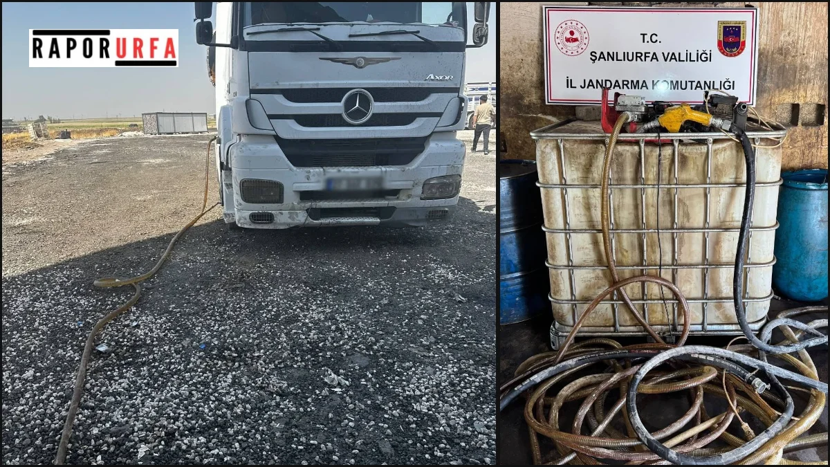 Viranşehir’de Dev Akaryakıt Operasyonu: 1250 Litre Ele Geçirildi!