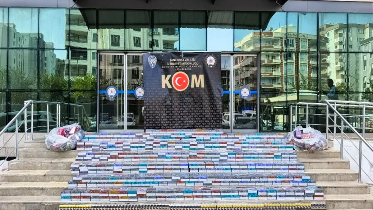 Şanlıurfa’da 10 Milyon TL'lik Kaçakçılık Operasyonu: 2 Tutuklama!