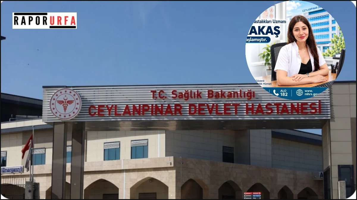 Dr. İrem Karakaş Ceylanpınar Devlet Hastanesinde Göreve Başladı