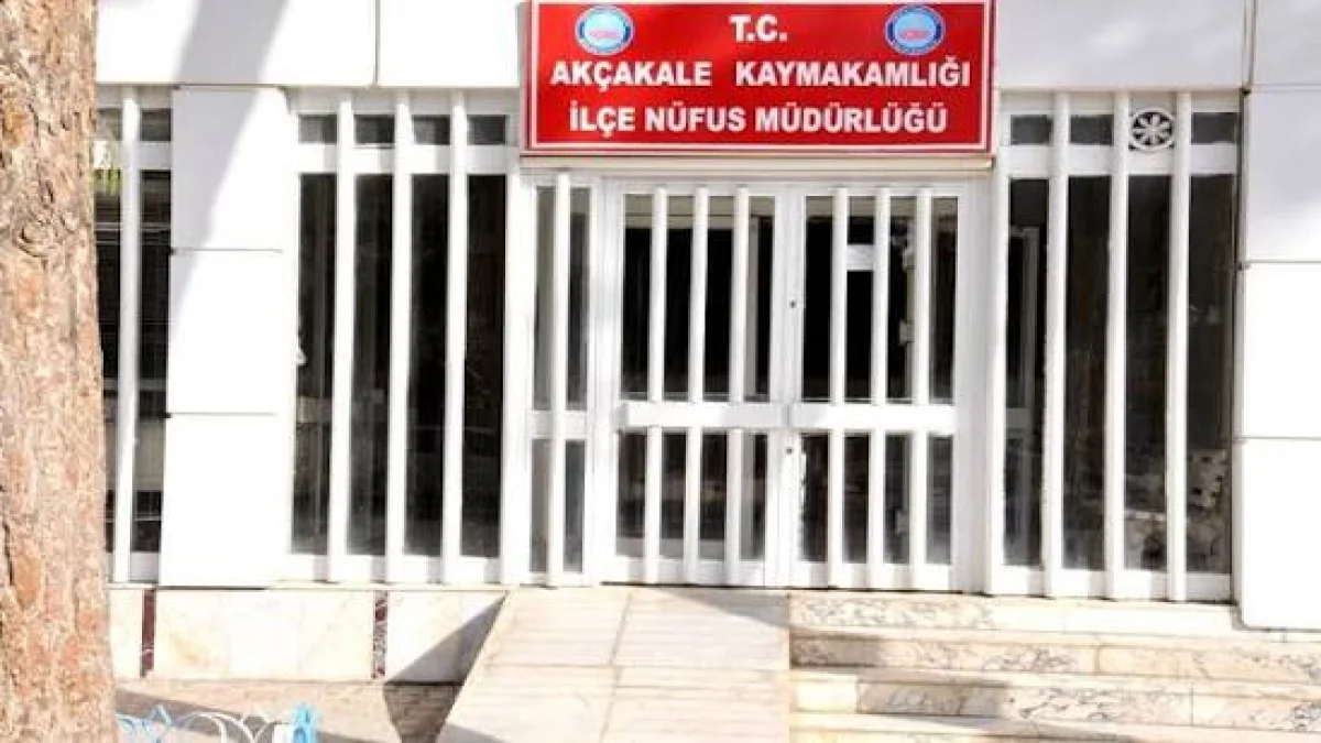 Şanlıurfa’da 4 İlçe Nüfus Müdürlüğü Pazar Günü Açık Olacak