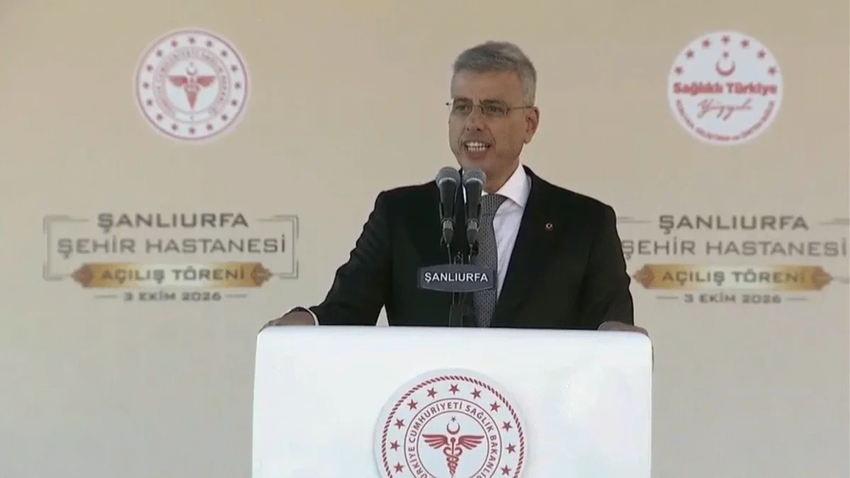Bakan Memişoğlu'ndan Şanlıurfa Şehir Hastanesi İçin Mesaj