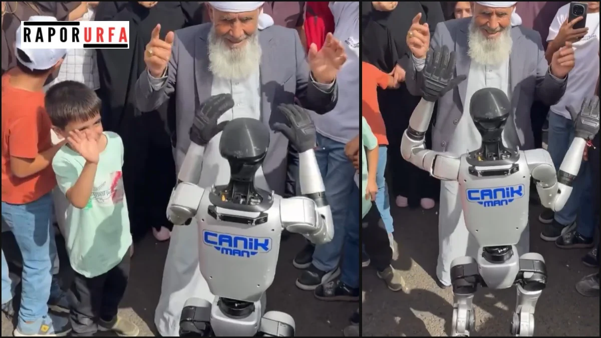 TEKNOFEST'te Amca ile Robot Karşılıklı Dans Etti!