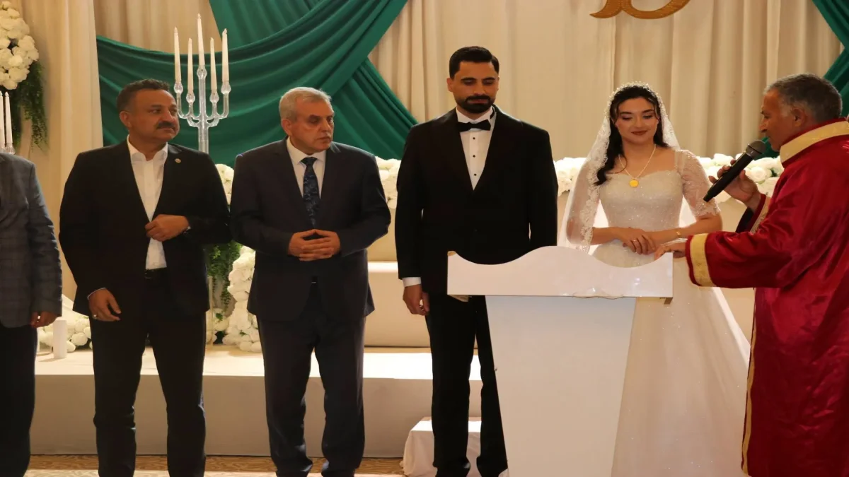 Şanlıurfa’da Duygu ve Deniz’in mutlu günü